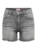 ONLY Jeansshorts "Blush" in Grau