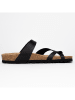 Blue Bay Teenslippers "Citronnelle" zwart