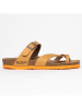 Blue Bay Teenslippers "Citronnelle" lichtbruin