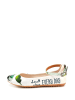 Goby Ballerinas in Creme/ Bunt
