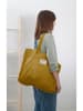 Really Nice Things Shopper bag "Mustard" w kolorze jasnobrązowym - 42 x 36 x 7 cm