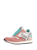 Voile Blanche Skórzane sneakersy w kolorze szaro-różowo-turkusowym