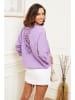 Le Monde du Lin Linnen blouse "Barcelona" paars