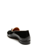 British Passport Leren mocassins zwart