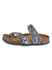 Calceo Teenslippers donkerblauw/meerkleurig