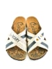 Calceo Slippers beige/blauw