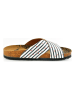 Calceo Slippers wit/rood