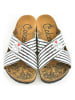Calceo Slippers wit/rood