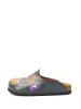 Calceo Clogs in Dunkelblau/ Bunt