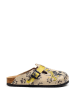 Calceo Clogs in Beige/ Bunt
