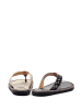 Calceo Zehentrenner in Braun/ Beige