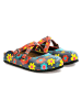 Calceo Clogs donkerblauw/meerkleurig