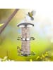 Garden Hero Roestvrijstalen vogelvoederstation - (H)27,5 x Ø 14cm