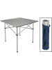 Nature Fellow Campingtafel zilverkleurig - (B)70 x (H)70 x (D)70 cm