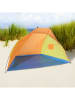 Nature Fellow Stranttent oranje/geel - (B)220 x (H)115 x (D)115 cm