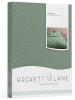 Heckett Lane Satin-Bettwäsche-Set "Punto" in Grün