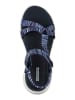 Skechers Sandały "On-The-Go 600 Electric" w kolorze niebieskim