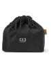 Monbento Lunchtas "Pochette M" zwart - (B)18 x (H)19 cm