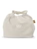 Monbento Torebka "Pochette M" w kolorze kremowym na lunch - 18 x 19 cm