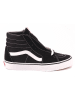 Vans Leder-Sneakers "US SK8-Hi" in Schwarz