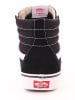 Vans Leder-Sneakers "US SK8-Hi" in Schwarz