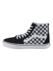 Vans Leder-Sneakers "SK8-Hi" in Schwarz/ Weiß