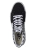 Vans Skórzane sneakersy "SK8-Hi" w kolorze czarno-białym