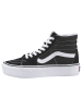 Vans Skórzane sneakersy "SK8-Hi" w kolorze czarno-białym