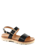 Sixth Sens Sandalen zwart