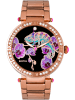 Bertha Quarzuhr "Camilla" in Roségold/ Schwarz