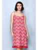 H.H.G. Kleid in Rot/ Bunt