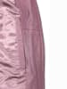 KRISS Skórzana kurtka "Appia" w kolorze szaroróżowym