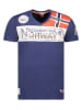 Geographical Norway Shirt "Jidney" donkerblauw/meerkleurig