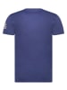 Geographical Norway Shirt "Jidney" donkerblauw/meerkleurig