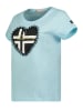 Geographical Norway T-shirt "Jeduction" w kolorze jasnoniebieskim