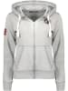 Geographical Norway Sweatjacke "Gexcellence" in Grau