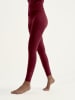 Born Living Yoga Legginsy funkcyjne w kolorze bordowym