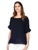 Le Jardin du Lin Leinen-Shirt in Schwarz