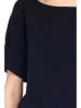 Le Jardin du Lin Leinen-Shirt in Schwarz