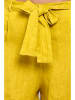 Le Jardin du Lin Lniane szorty w kolorze żółtym