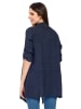 Le Jardin du Lin Linnen blazer donkerblauw