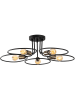 Opviq Lampa sufitowa "Circle" w kolorze czarnym - Ø 73 cm