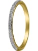 Jewellery of India Złoty pierścionek z diamentami