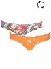 Maaji Omkeerbare bikinislip "Arlequin Sublime" oranje/meerkleurig