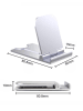 SmartCase Uchwyty (2 szt.) w kolorze srebrnym na smartfona