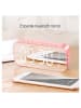 SmartCase Bluetooth radiowekker lichtroze