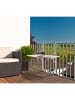 Nature Fellow Balkonhangtafel wit - (L)60 x (B)40 cm
