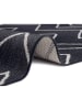 bougari Indoor-/ Outdoor-Teppich "Rug" in Schwarz