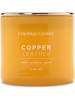 Colonial Candle Duftkerze "Copper Leather" in Orange - 411 g