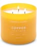 Colonial Candle Duftkerze "Copper Leather" in Orange - 411 g